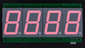2.3" high 4 digit day counter